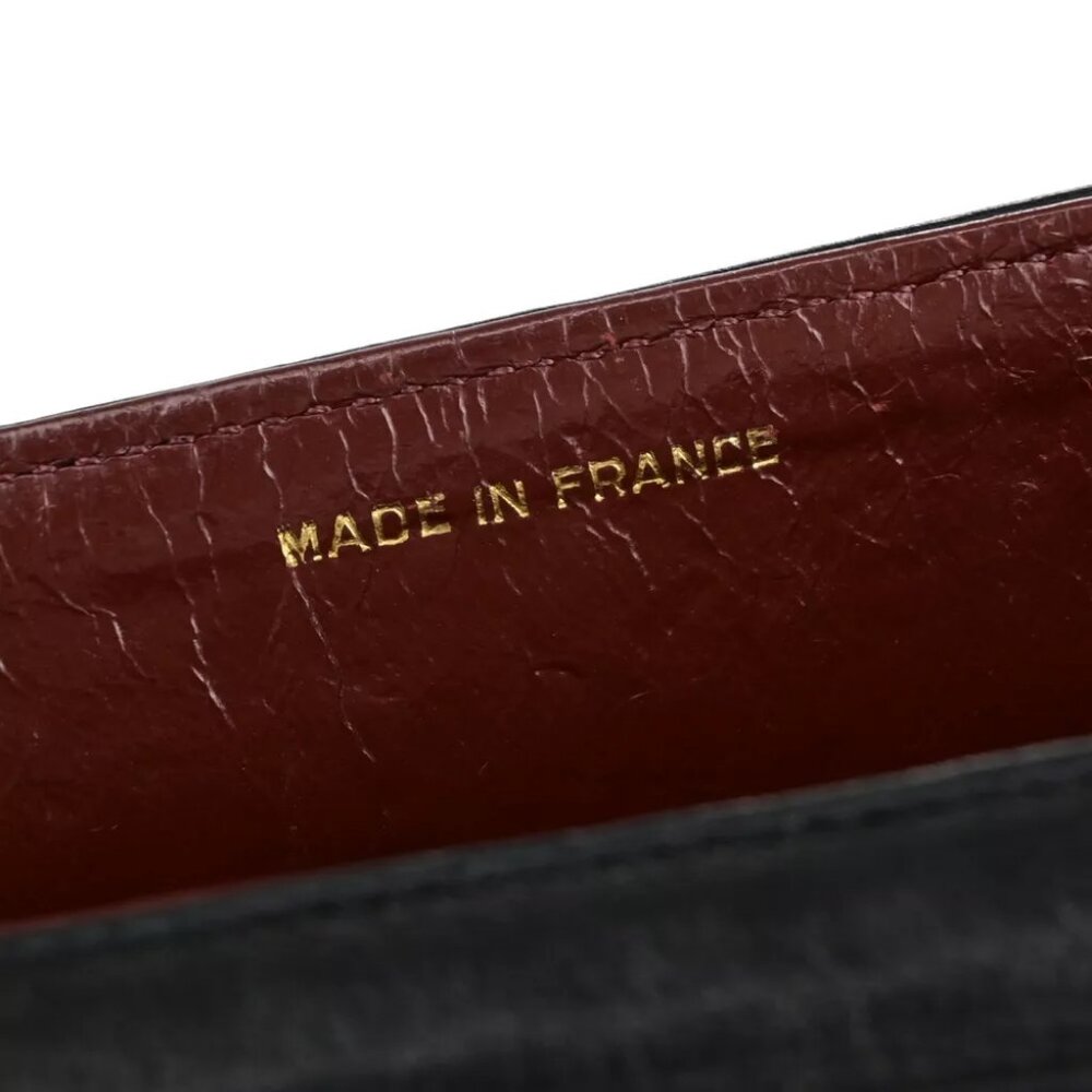 CHANEL PARIS CC Matelasse Chain Mini Shoulder Bag Leather Black Vintage 307RK039 - Picture 12 of 12